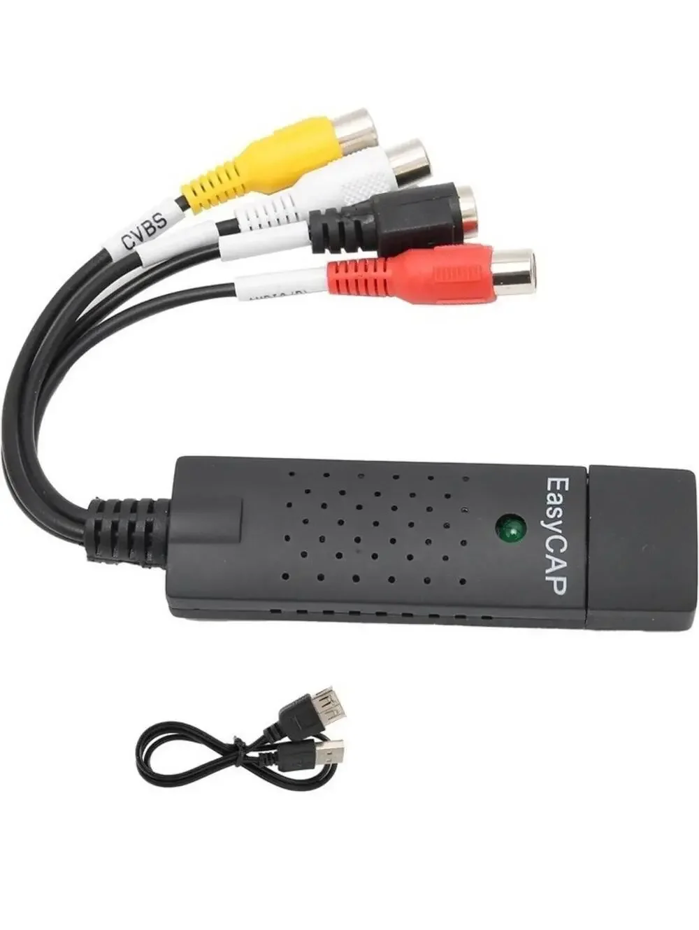 Easy Capture 2.0 Video Adapter With Audio Capture Edit High Quality Video Audio